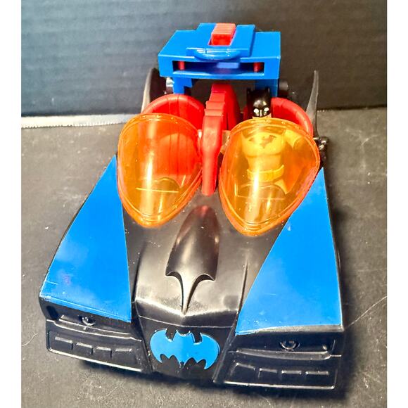 Fisher Price DC Super Friends Imaginext Batmobile & 3-Inch Batman Figure Set - Picture 7 of 7